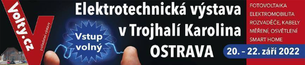 Elektrotechnická výstava Trojhalí Karolina v Ostrava